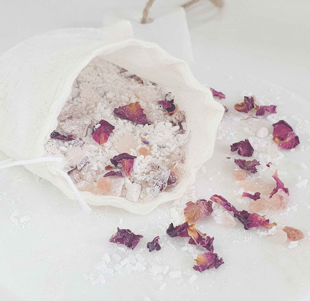 Natural Muslin Cotton Tea/Bath Bag