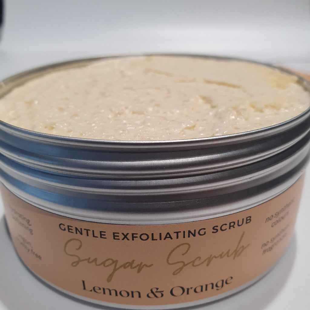 Oranges & Lemons Whipped Sugar Scrub Sample