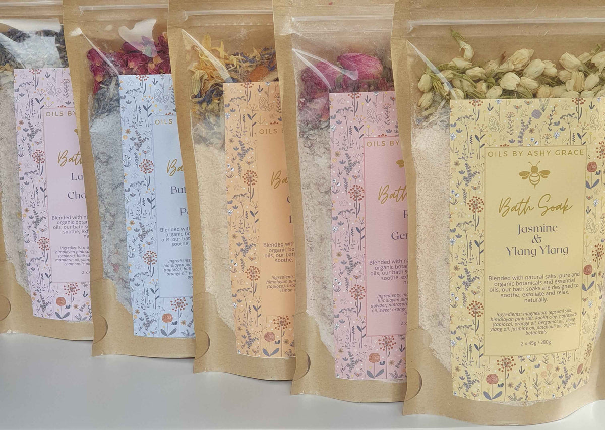 Lavender Bath Salts - Oils By Ashy Grace