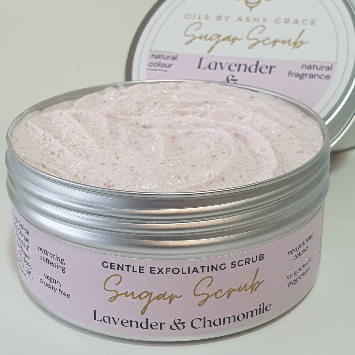 Lavender & Chamomile Whipped Sugar Scrub Sample