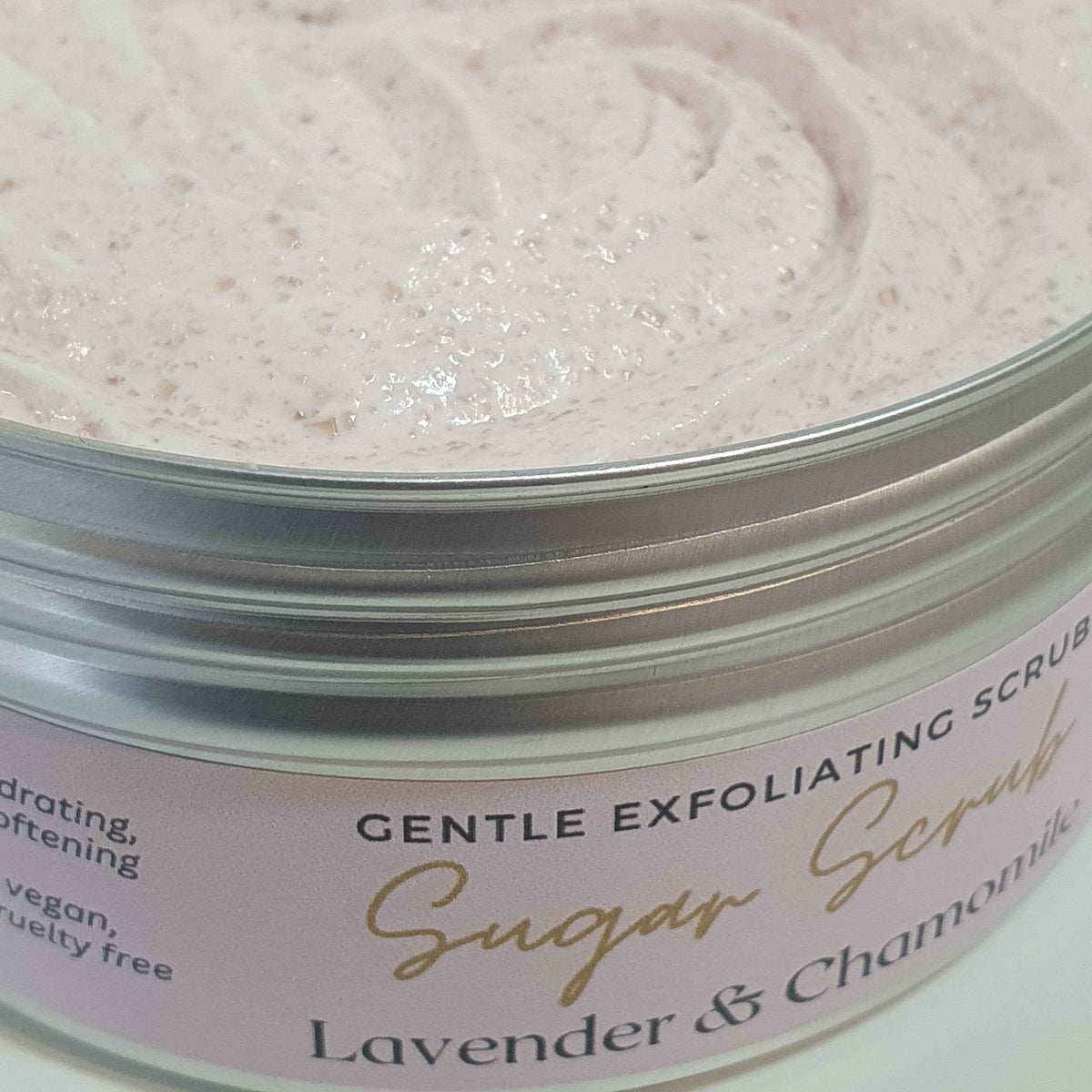 Lavender & Chamomile Whipped Sugar Scrub Sample