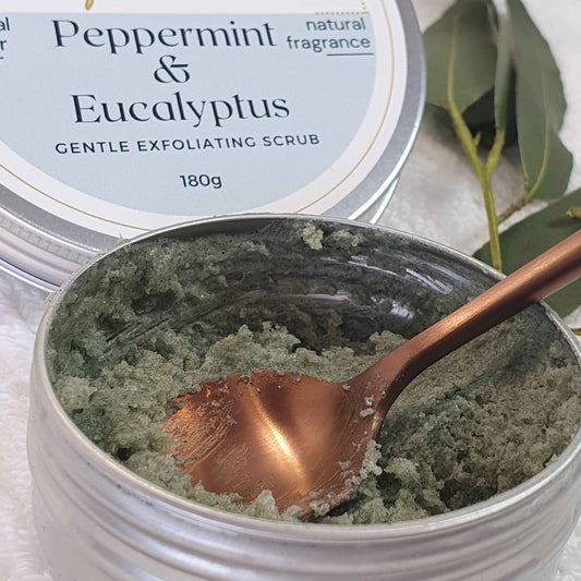 Peppermint & Eucalyptus Whipped Sugar Scrub Sample