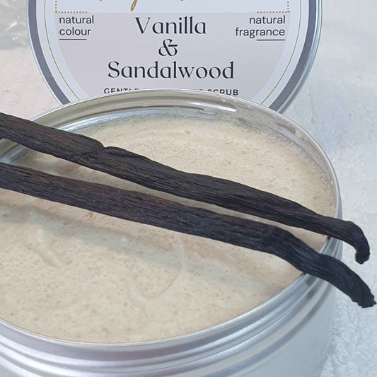 Sandalwood & Vanilla Whipped Sugar Scrub Sample
