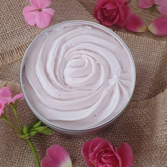 Rose & Geranium Body Butter Sample