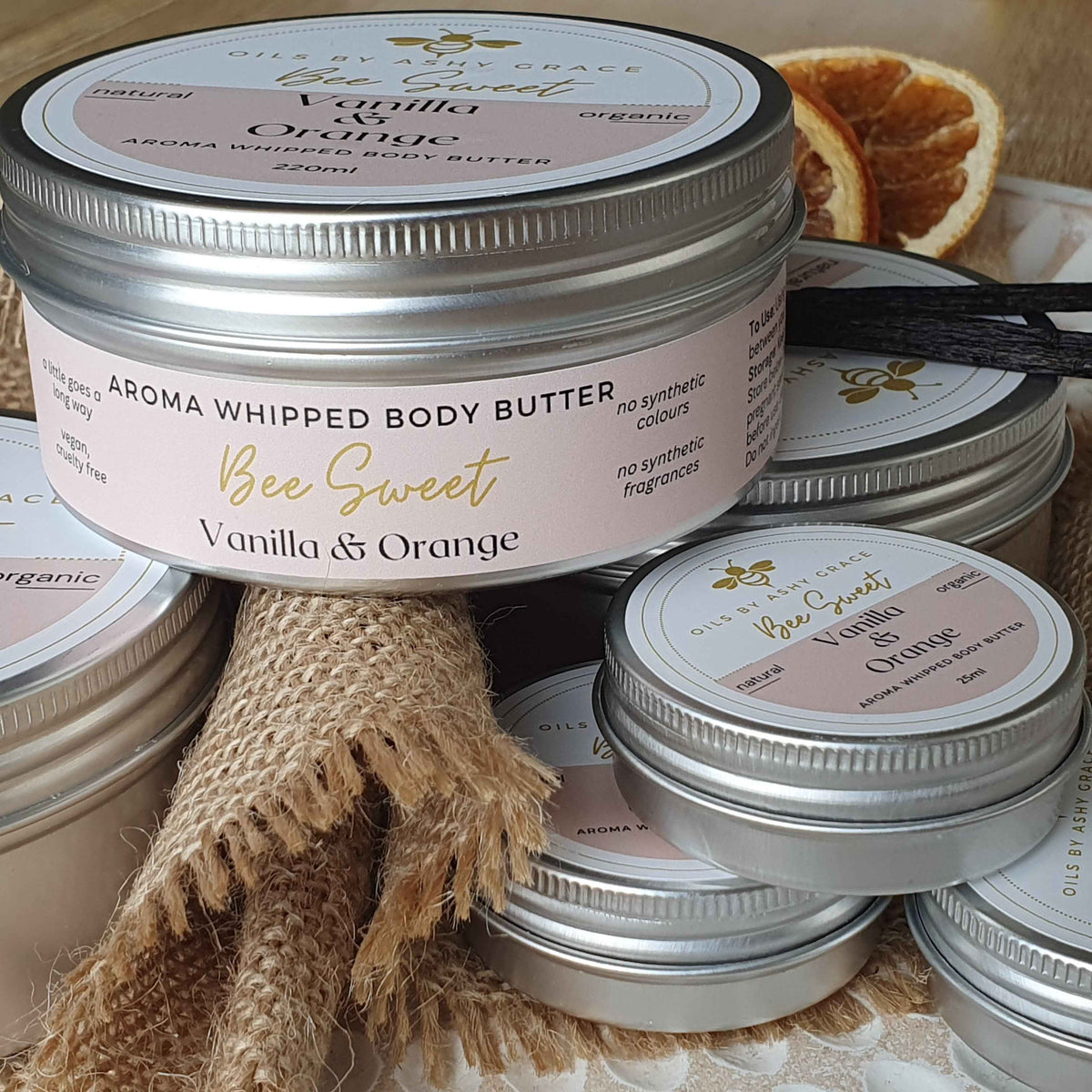 Vanilla & Orange Body Butter Sample