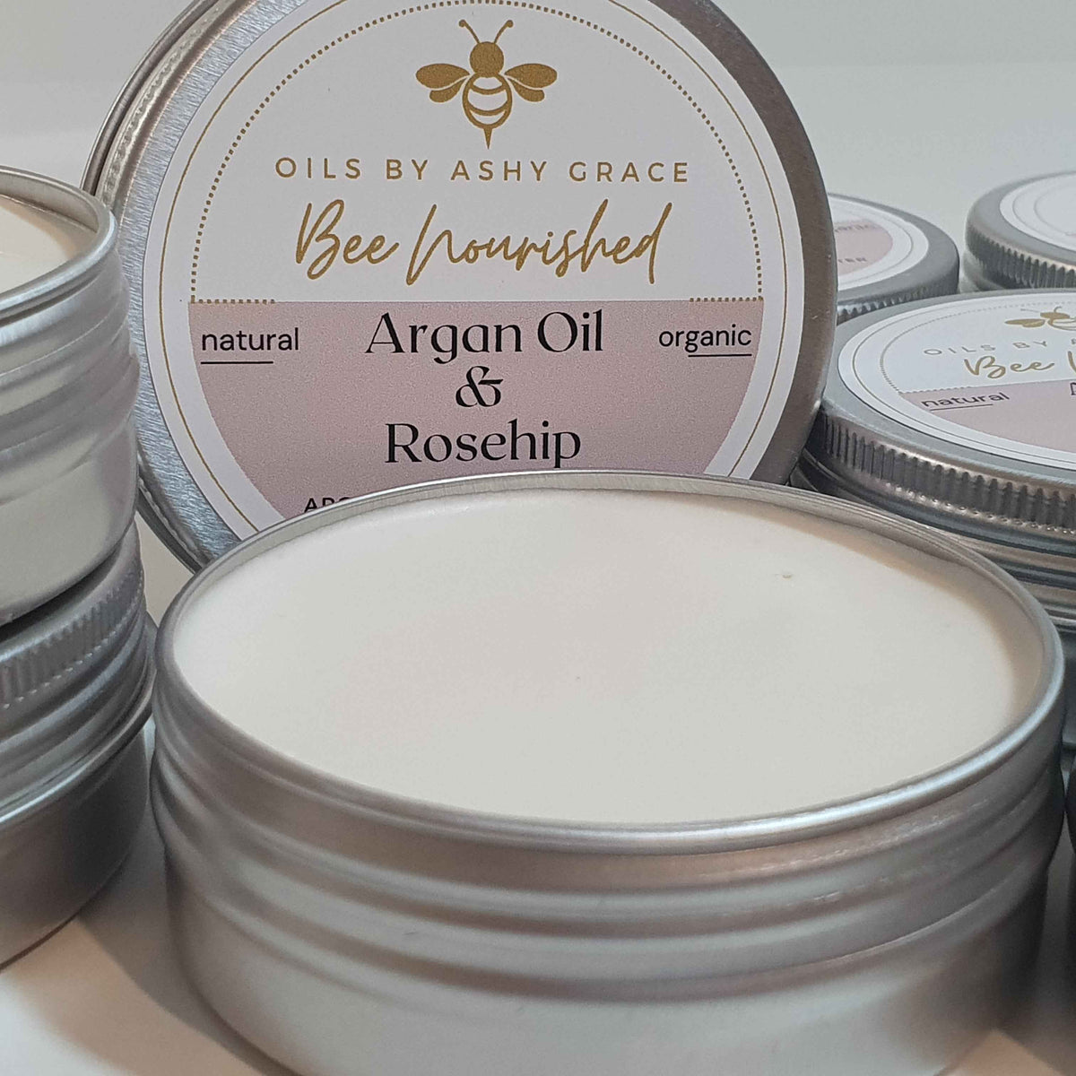 Argan Oil & Rosehip Face Butter - Oils By Ashy Grace
