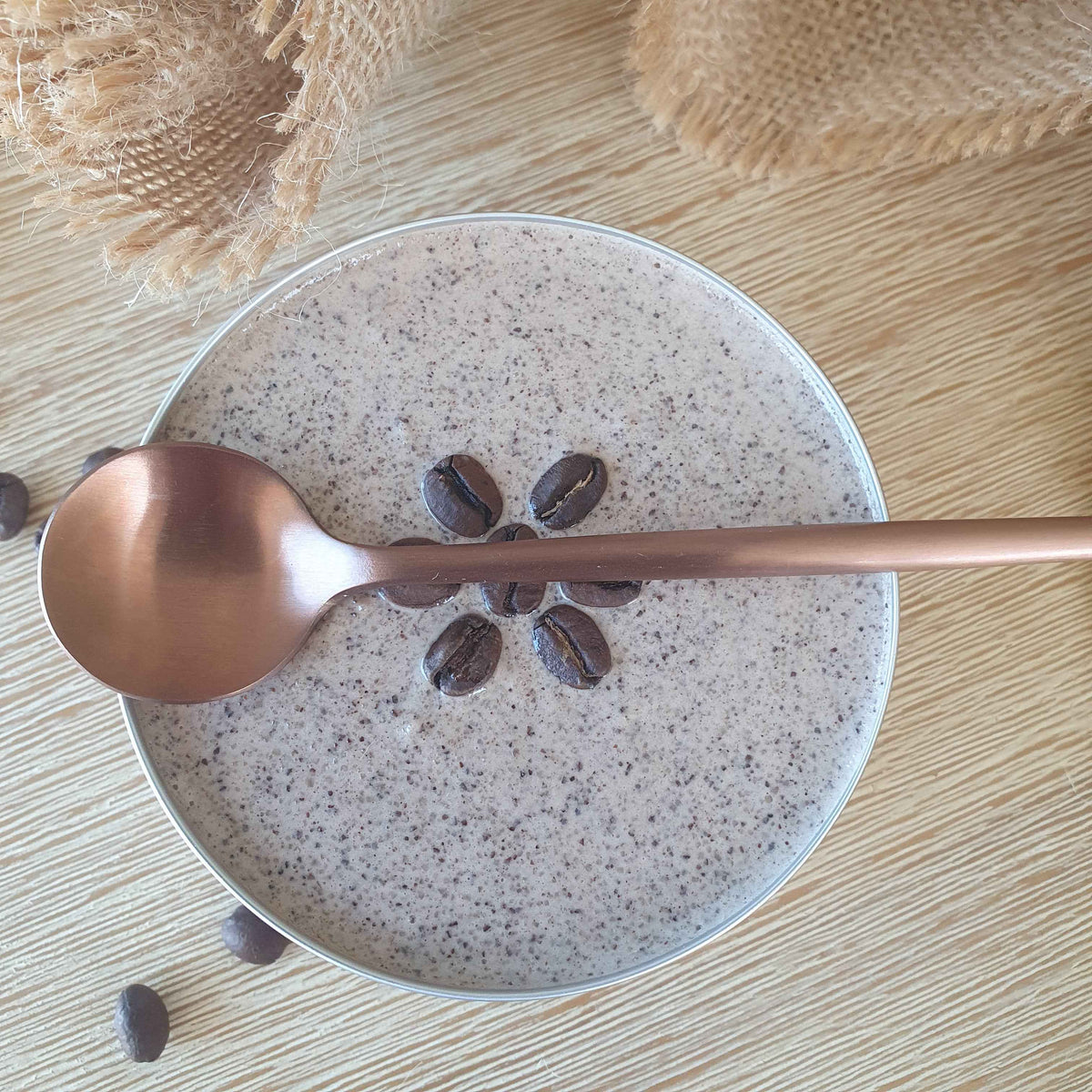 Coffee & Clove Whipped Sugar Scrub Sample