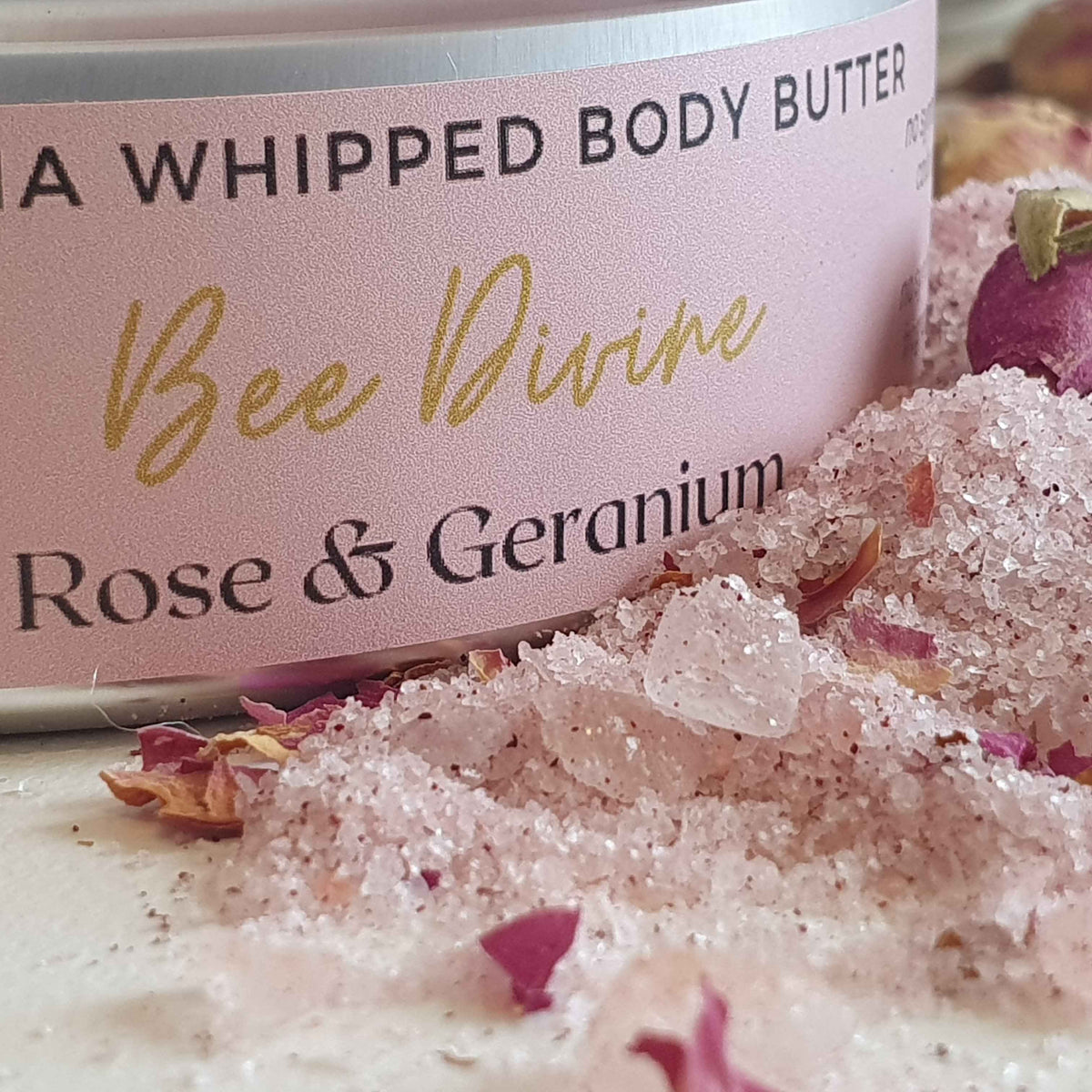 Rose & Geranium Body Butter Sample