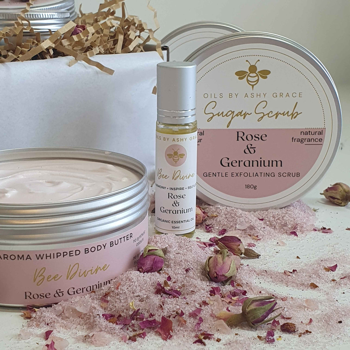 Rose Bath & Body Gift Box