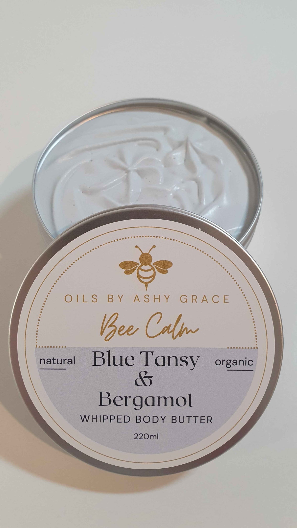 Blue Tansy & Bergamot Body Butter Sample