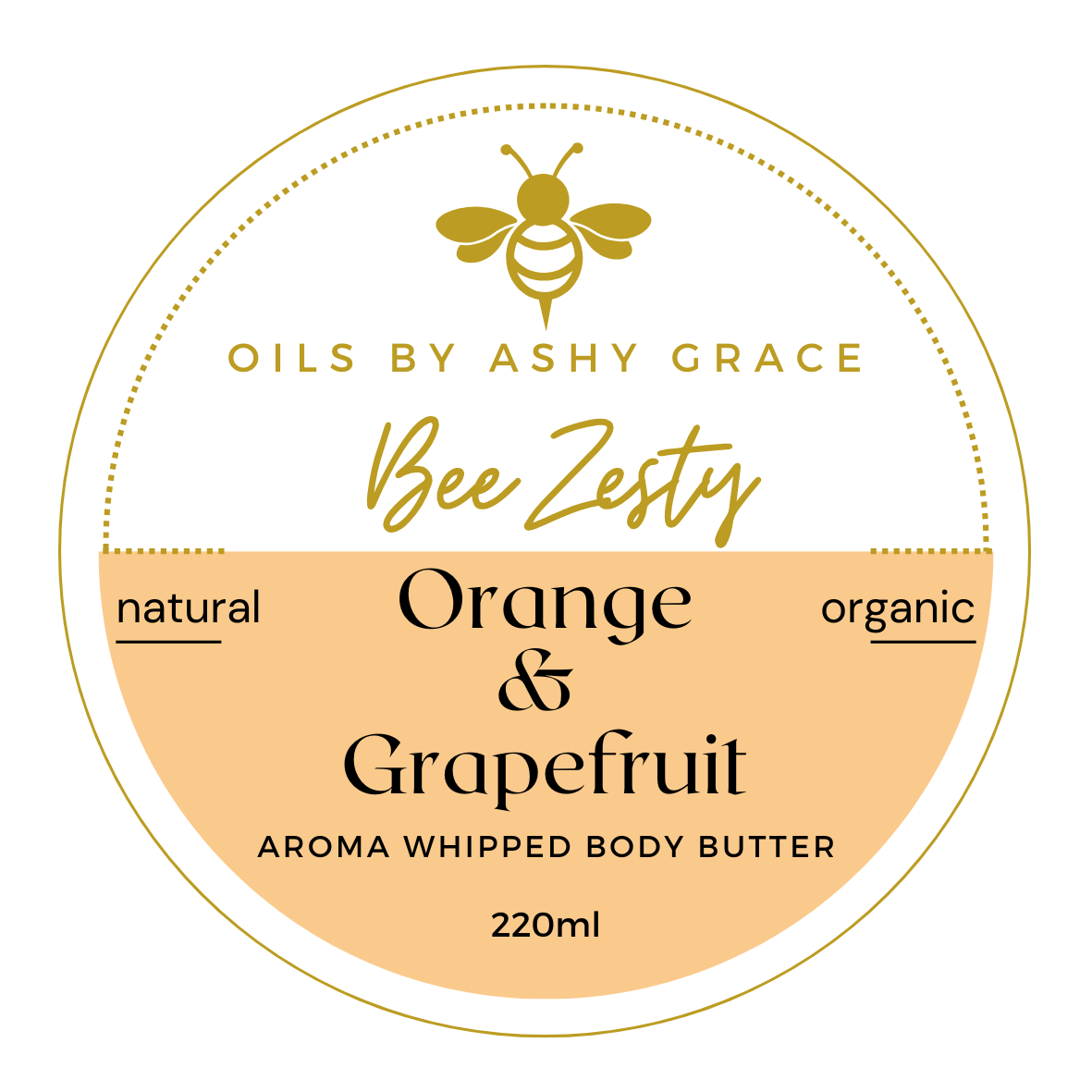 Orange & Grapefruit Body Butter Sample