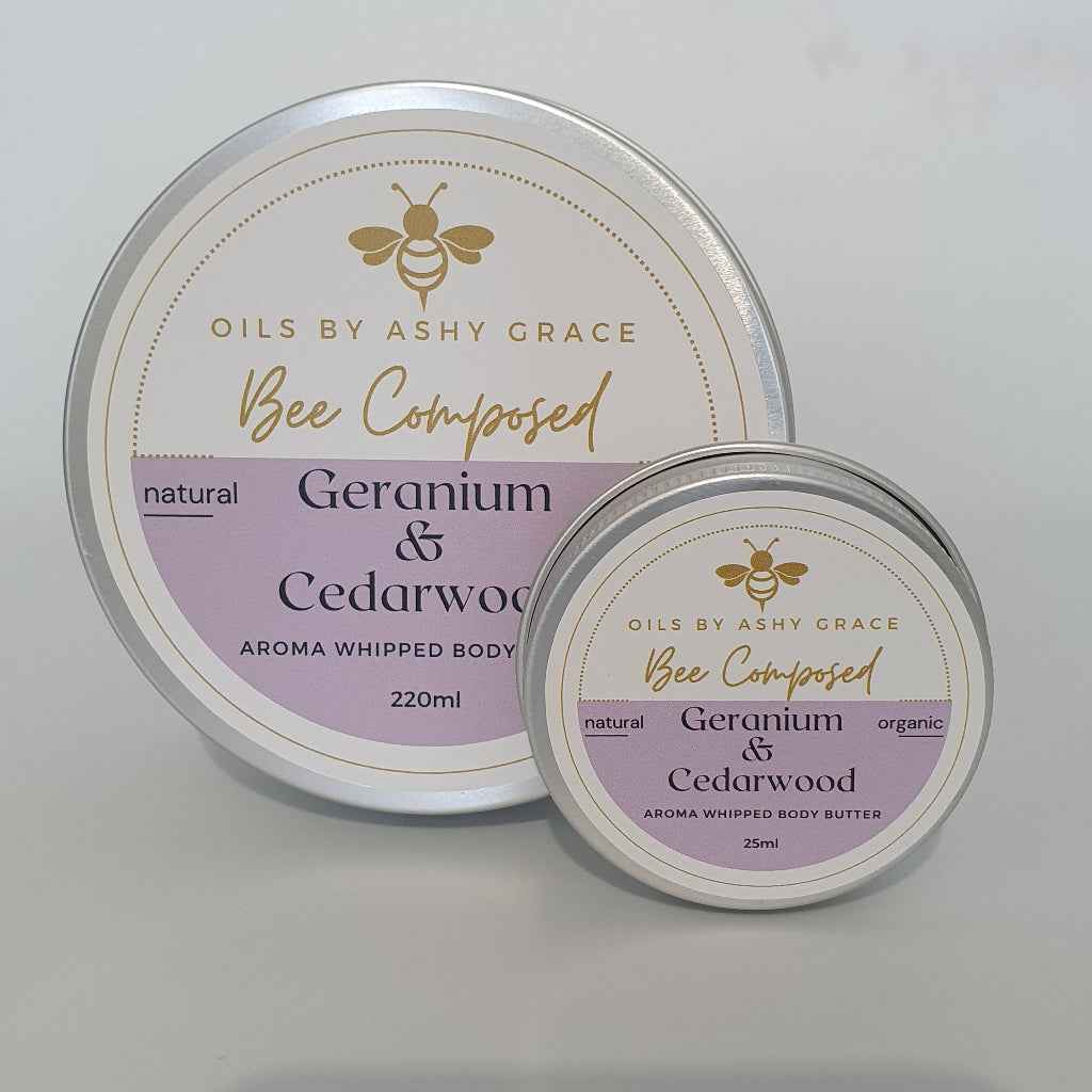 Geranium & Cedarwood Body Butter Sample
