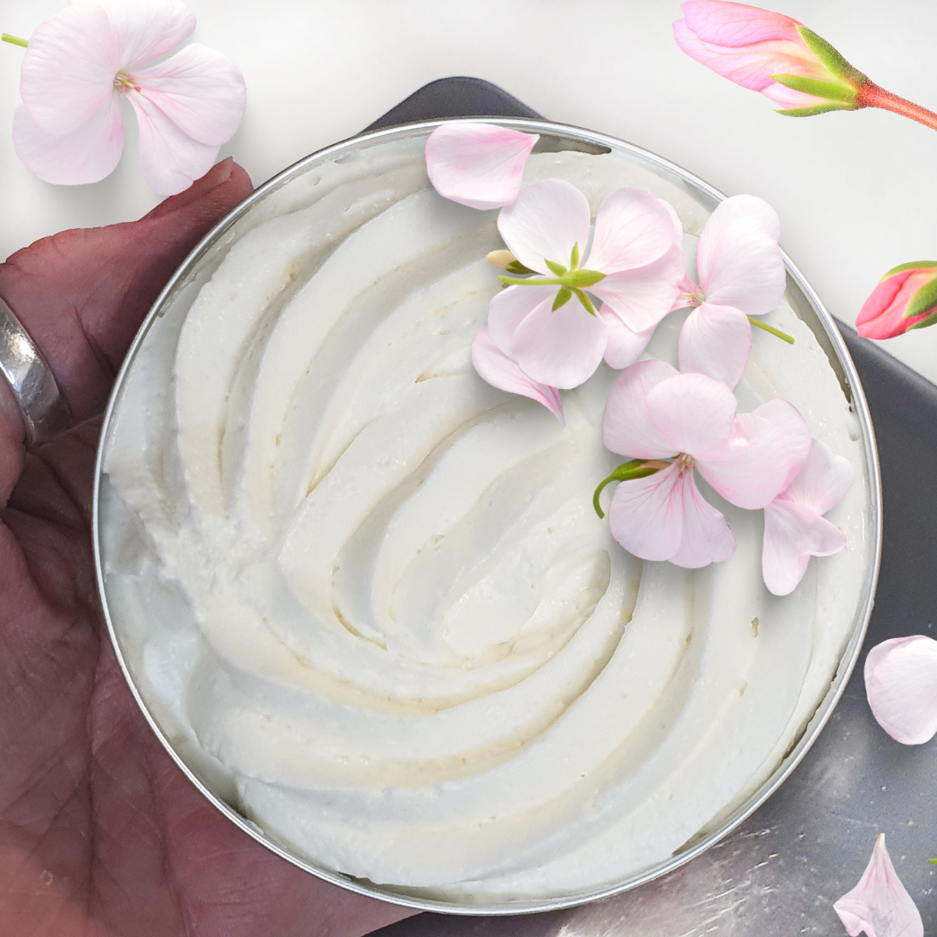 Geranium & Cedarwood Body Butter Sample - Oils By Ashy Grace