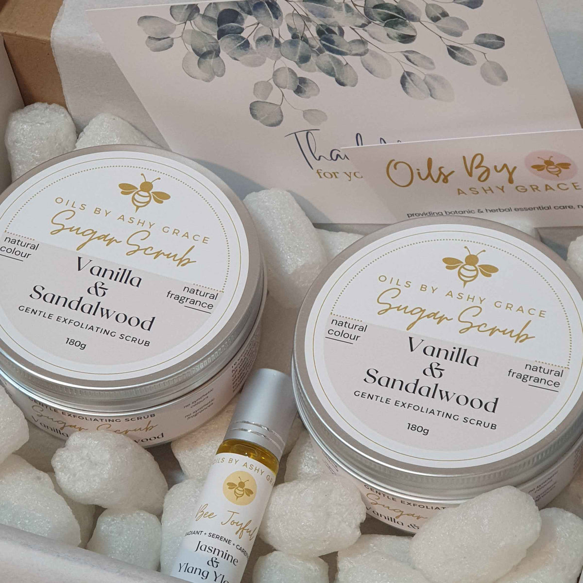 Sandalwood & Vanilla Whipped Sugar Scrub Sample